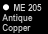 ME-205 ANTIQUE COPPER