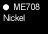 ME708 NICKEL METALLIC PAINT