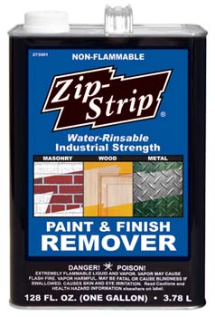 ZIP STRIP 273001 INDUSTRIAL PAINT AND FINISH REMOVER SIZE:1 GALLON PACK:2 PCS.
