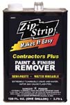 ZIP STRIP 288001 CONTRACTORS PLUS PAINT AND FINISH REMOVER SIZE:1 GALLON. PACK:2 GALLONS.