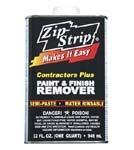 ZIP STRIP 288004 CONTRACTORS PLUS PAINT AND FINISH REMOVER SIZE:QUART PACK:6 PCS.