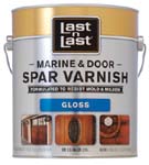 ABSOLUTE COATINGS 50701 LAST N LAST MARINE & DOOR SPAR VARNISH GLOSS SIZE:1 GALLON.