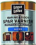 ABSOLUTE COATINGS 50704 LAST N LAST MARINE & DOOR SPAR VARNISH GLOSS SIZE:QUART.