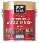 ABSOLUTE COATINGS 53101 LAST N LAST POLYURETHANE WOOD FINISH SATIN 450 VOC SIZE:1 GALLON.