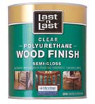 ABSOLUTE COATINGS 53204 LAST N LAST POLYURETHANE WOOD FINISH SEMI GLOSS 450 VOC SIZE:QUART.