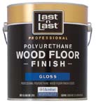 ABSOLUTE COATINGS 56501 LAST N LAST POLYURETHANE WOOD FLOOR FINISH GLOSS 350 VOC SIZE:1 GALLON.