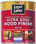 ABSOLUTE COATINGS 92104 LAST N LAST ULTRA GOLD WOOD FINISH SATIN 275 VOC SIZE:QUART.