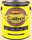 CABOT STAIN 11708 MEDIUM BASE THE FINISH W/ TEFLON SURFACE PROTECTOR SIZE:1 GALLON.