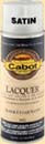 CABOT STAIN 8052 AEROSOL SATIN LACQUER SIZE:SPRAY.