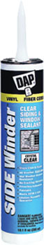 DAP 00816 SIDE WINDER CRISTAL CLEAR  SIDING & WINDOW SEALANT SIZE:10.1 OZ PACK:12 PCS.