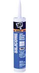 DAP 08646 WINDOW & DOOR 100% SILICONE RUBBER SEALANT WHITE SIZE:10.1 OZ PACK:12 PCS.