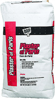 DAP 10312 PLASTER OF PARIS (DRY MIX) SIZE:25 LBS.