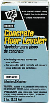 DAP 10414 CONCRETE FLOOR LEVELER DRY SIZE:5 LBS.