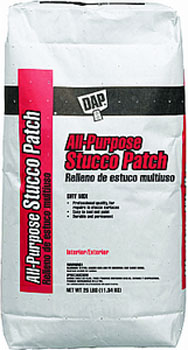 DAP 10502 ALL-PURPOSE STUCCO PATCH WHITE SIZE:25 LBS.