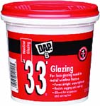 DAP 12122 33 WHITE GLAZING SIZE:QUART.