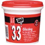 DAP 12124 33 WHITE GLAZING SIZE:3.5 GALLONS.