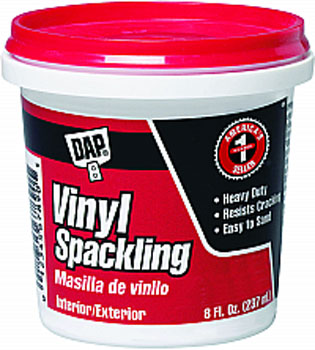 DAP 12130 VINYL SPACKLING (RTU) SIZE:0.5 PINT.