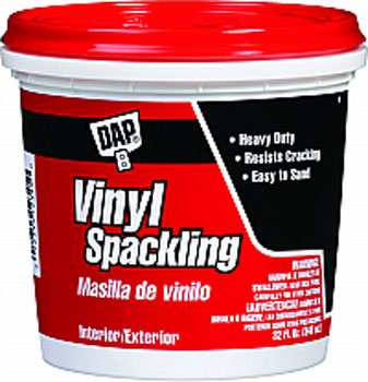 DAP 12132 VINYL SPACKLING (RTU) SIZE:QUART.