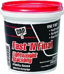 DAP 12140 FAST N FINAL LIGHTWEIGHT SPACKLING (RTU) SIZE:0.5 PINT.