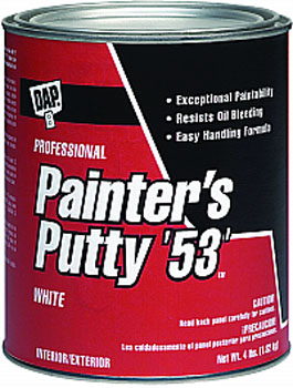 DAP 12244 PAINTERS PUTTY 53 (RTU) SIZE:QUART.