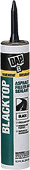 DAP 18020 BLACKTOP ASPHALT FILLER AND SEALANT SIZE:10.1 OZ PACK:12 PCS.