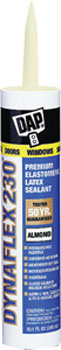 DAP 18288 DYNAFLEX 230 PREMIUM ELASTOMERIC LATEX SEALANT ALMOND SIZE:10.3 OZ PACK:12 PCS.