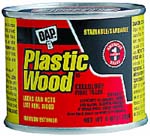 DAP 21502 PLASTIC WOOD SOLVENT WOOD FILLER NATURAL SIZE:4 OZ PACK:12 PCS.