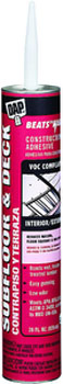 DAP 27438 BEATS THE NAIL VOC-COMPLIANT SUBFLOOR & DECK TAN SIZE:28 OZ PACK:12 PCS.