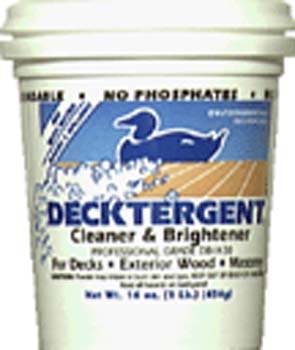 DUCKBACK DB-1430-2 DECKTERGENT  WOOD & MASONRY CLEANER SIZE:1 PINT.