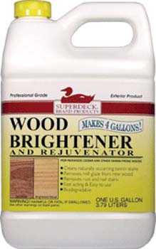 DUCKBACK DB-1450-4 EXTERIOR WOOD BRIGHTENER SIZE:1 GALLON.