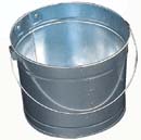 ENCORE 22500 METAL PAIL WITH HANDLE SIZE:2.5 QUARTS PACK:36 PCS.