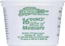 ENCORE 41017 MIX N MEASURE CONTAINER SIZE:1 PINT PACK:500 PCS.