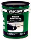 GARDNER GIBSON 0105-GA BLACK FIBERED ROOF COATING SIZE:5 GALLONS.