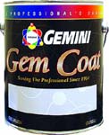 GEMINI 836-1 GEM COAT HIGH BUILD DULL SATIN LACQUER SIZE:1 GALLON.