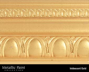 MODERN MASTERS METALLIC PAINT 19406 ME-194 IRIDESCENT GOLD NT SIZE:6 OZ