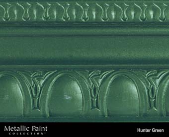 MODERN MASTERS METALLIC PAINT 99843 ME-432 HUNTER GREEN SIZE:QUART.