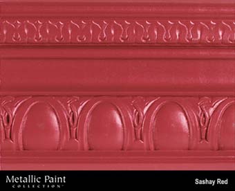 MODERN MASTERS METALLIC PAINT 99831 ME-513 SASHAY RED SIZE:QUART.