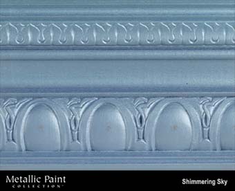 MODERN MASTERS METALLIC PAINT 99840 ME-514 SHIMMERING SKY SIZE:QUART.