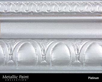 MODERN MASTERS METALLIC PAINT 92020 ME-591 PLATINUM SIZE:6 OZ.