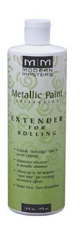 MODERN MASTERS METALLIC PAINT 99602 ME-651 ROLLING EXTENDER SIZE:16 OZ.