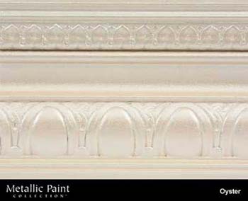 MODERN MASTERS ME705-32 OYSTER METALLIC PAINT SIZE:QUART.