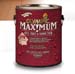 OLYMPIC 79608A RUSSET MAXIMUM SOLID STAIN SIZE:1 GALLON.