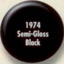 RUSTOLEUM 19745 1974502 SEMI GLOSS BLACK PAINTERS TOUCH SIZE:QUART.