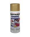 RUSTOLEUM 72108 7210830 SPRAY PAINT GOLD HAMMERED STOPS RUST SIZE:12 OZ. SPRAY PACK:6 PCS.