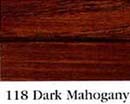 UGL 11833 ZAR 118 DARK MAHOGANY WOOD STAIN 250 VOC SIZE:1 GALLON.