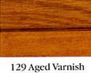 UGL 12906 ZAR 129 AGED VARNISH AMBER WOOD STAIN SIZE:1/2 PINT.