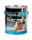 UGL 34513 ZAR 345 SEMI GLOSS AQUA WATER BASED POLYURETHANE SIZE:1 GALLON.