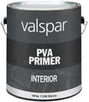 VALSPAR 11288 PROFESSIONAL INTERIOR PVA WHITE WALL PRIMER SIZE:1 GALLON.