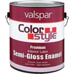 VALSPAR 26229 COLOR STYLE INT LATEX S/G CLEAR BASE SIZE:1 GALLON.