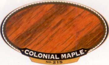 VARATHANE 12891 211934 COLONIAL MAPLE 215 OIL STAIN SAMPLE PACK:40 PCS.